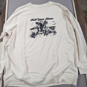 Western sweatshirt